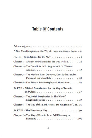 A New Moral Imagination: The Way of Francis and Clare of Assisi
