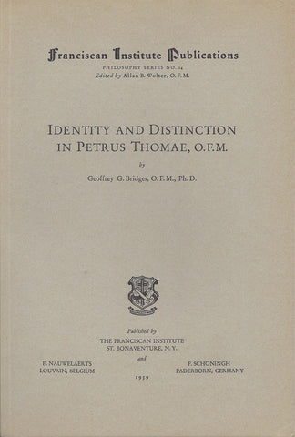 Identity and Distinction in Petrus Thomae