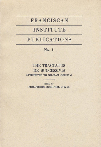 The Tractatus de Successivis